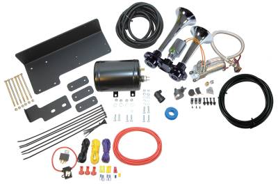 Kleinn Automotive Accessories - Kleinn Automotive JEEPKIT-99 Trail Blaster Air Horn Kit for Jeep Wrangler JK