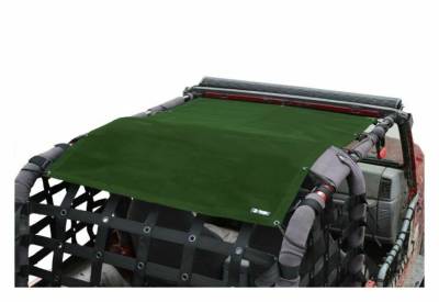 Steinjager - Steinjager Teddy Top Mesh Extended Bikini-Dark Green for Wrangler TJ J0045995