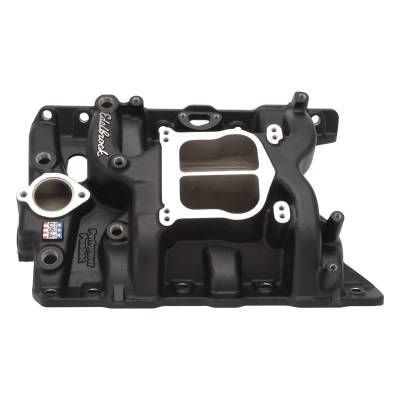 Edelbrock - Edelbrock 21563 Performer Pontiac 326-455 Intake Manifold