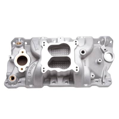 Edelbrock - Edelbrock 2506 Perf-RPM Q-JET Marine Application Intake Manifold SB-Chevy 87-95