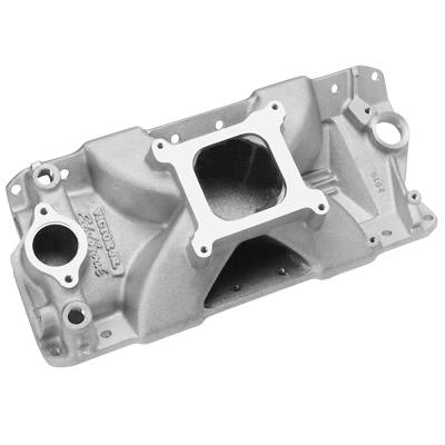 Edelbrock - Edelbrock 2900 Victor Jr. 23-DEG Port Matched Intake Manifold Small-Block Chevy
