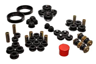 Energy Suspension - Energy Suspension 16.18107G Hyper-Flex Master Bushing Kit Black