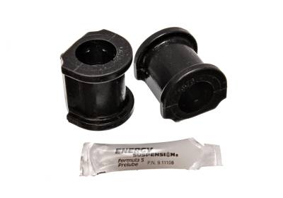 Energy Suspension - Energy Suspension 16.5136G Sway Bar Bushing Set Front Polyurethane Black