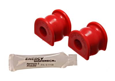 Energy Suspension - Energy Suspension 16.5134R Sway Bar Bushing Set Rear Polyurethane Red