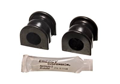 Energy Suspension - Energy Suspension 16.5132G Sway Bar Bushing Set Rear Polyurethane Black