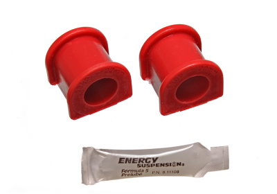 Energy Suspension - Energy Suspension 16.5121R Sway Bar Bushing Set Front Polyurethane Red