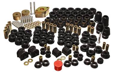 Energy Suspension - Energy Suspension 2.18108G Hyper-Flex Master Bushing Kit Black