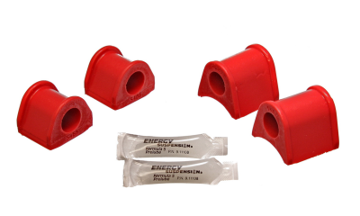 Energy Suspension - Energy Suspension 15.5104R Sway Bar Bushing Set Rear Polyurethane Red