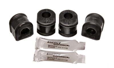 Energy Suspension - Energy Suspension 15.5103G Sway Bar Bushing Set Front Polyurethane Black