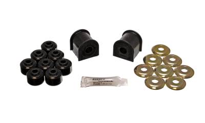 Energy Suspension - Energy Suspension 2.5109G Sway Bar Bushing Set Rear Polyurethane Black