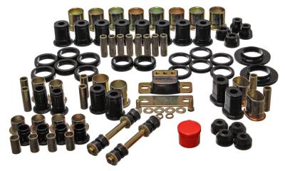 Energy Suspension - Energy Suspension 3.18112G Hyper-Flex Master Bushing Kit Black