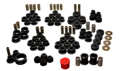 Energy Suspension - Energy Suspension 3.18122G Hyper-Flex Master Bushing Kit Black