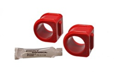 Energy Suspension - Energy Suspension 3.5130R Sway Bar Bushing Set Front Polyurethane Red