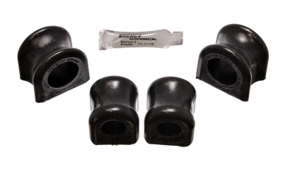 Energy Suspension - Energy Suspension 3.5158G Sway Bar Bushing Set Front Polyurethane Black