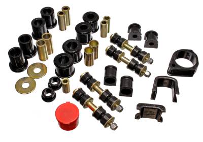 Energy Suspension - Energy Suspension 4.18117G Hyper-Flex Master Bushing Kit Black