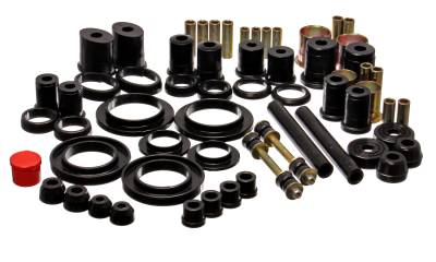 Energy Suspension - Energy Suspension 4.18121G Hyper-Flex Master Bushing Kit Black
