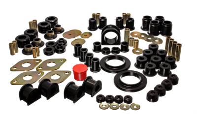 Energy Suspension - Energy Suspension 8.18104G Hyper-Flex Master Bushing Kit Black