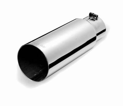 Gibson Performance Exhaust - Gibson Performance 4" Polished 304 Stainless Exhaust Tip 500641