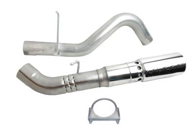 Gibson Performance Exhaust - Gibson Performance Single Filter-Back Exhaust System Stainless 615623
