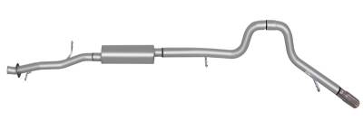 Gibson Performance Exhaust - Gibson Performance 619897 Single Cat-Back Exhaust System Stainless