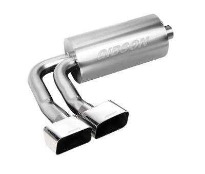 Gibson Performance Exhaust - Gibson Performance Super Truck Cat-Back Exhaust System Stainless 65518