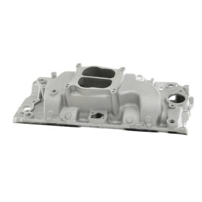 Professional Products - Professional Products 530001 BB Chevy V8 Oval Port Cyclone Intake Manifold-Satin