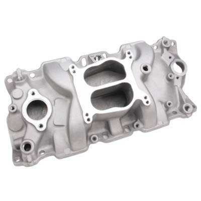 Professional Products - Pro Products 52001 57-95 SB Chevy V8 Cyclone Intake Manifold-Satin