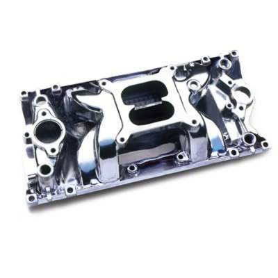 Professional Products - Pro Products 52027 96-00 SB Chevy V8 Vortec Crosswind Intake Manifold-Polished