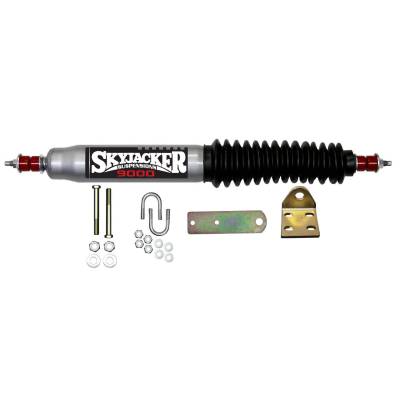Skyjacker - Skyjacker 9109 Single Silver Steering Stabilizer Kit for 87-95 Jeep Wrangler YJ