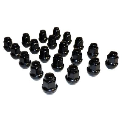 Crown Automotive Jeep Replacement - Crown Automotive 4006956BLKK Wheel Lug Nut Kit