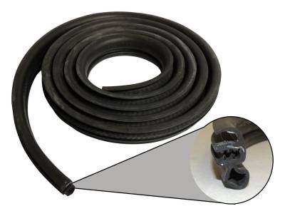 Crown Automotive Jeep Replacement - Crown Automotive 55135958AJ Door Weatherstrip for 99-04 Grand Cherokee WJ