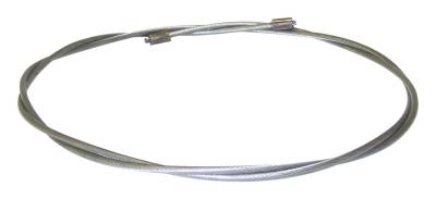 Crown Automotive Jeep Replacement - Crown Automotive J5356187 Parking Brake Cable 76-79 for Cherokee