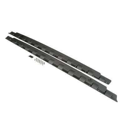 Rugged Ridge - Rugged Ridge Body Armor Rocker Guard Kit Black for Jeep Wrangler 4DR 11651.12