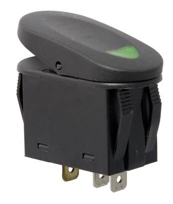 Rugged Ridge - Rugged Ridge 17235.04 2-Position Rocker Switch Green