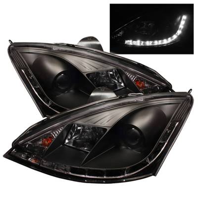 Spyder Auto - Spyder Auto 5010162 Projector Style Headlights Black/Clear