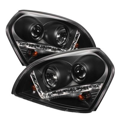Spyder Auto - Spyder Auto 5029447 DRL LED Projector Headlights for 05-09 Tucson