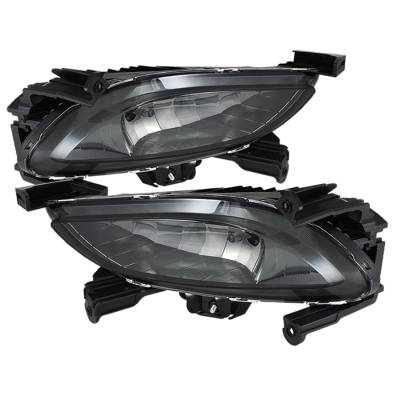 Spyder Auto - Spyder Auto 5071675 Black/Smoke Fog Lights for 11-12 Hyundai Sonata