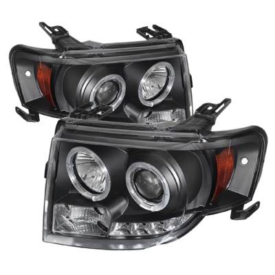 Spyder Auto - Spyder Auto 5074225 DRL Projector Headlights for 08-12 Ford Escape