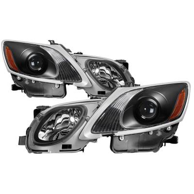 Spyder Auto - xTune Auto 5075888 Projector Style Headlights Black/Clear