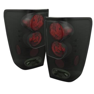 Spyder Auto - Spyder Auto 5078223 Euro Taillights Black/Smoke for 04-15 Nissan Titan