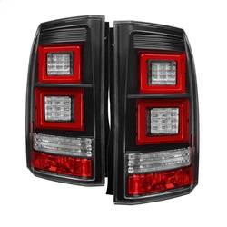 Spyder Auto - Spyder Auto 5080936 Black/Clear LED Taillights for 10-14 Land Rover LR4