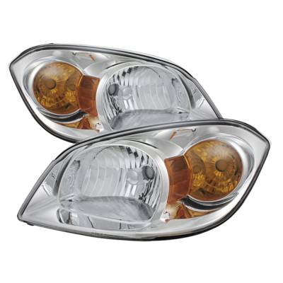 xTune Auto - xTune Auto 5079787 Crystal Headlights Chrome/Clear
