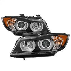 Spyder Auto - Spyder Auto Light Bar Headlights Black/Clear 06-08 BMW 3-Series 5083432