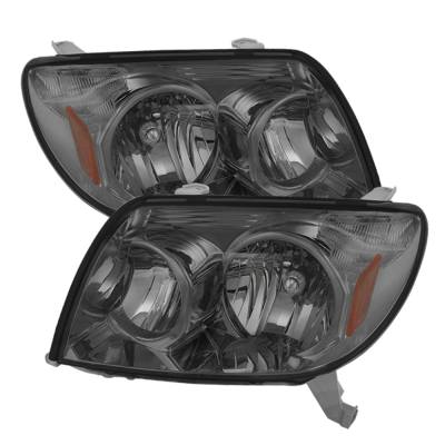 xTune Auto - xTune Auto 9023569 Crystal Headlights Chrome/Smoked