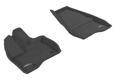 3D MAXpider - MAXpider L1FR03611509 Kagu Floor Mat Front Black Ford Explorer