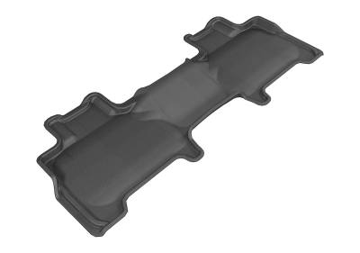 3D MAXpider - MAXpider L1FR07621509 Kagu Floor Mat Rear Black 01-17 Lincoln Navigator