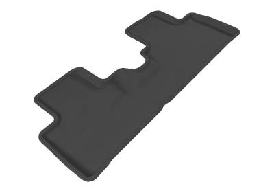 3D MAXpider - MAXpider L1HD02321509 Kagu Floor Mat Rear Black Honda Insight
