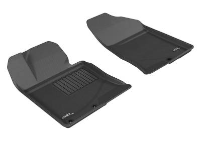 3D MAXpider - MAXpider L1HY03811509 Kagu Floor Mat Front Black for Sonata