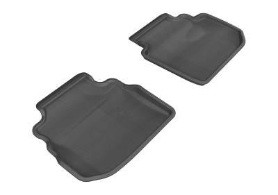 3D MAXpider - MAXpider L1IN01421509 Kagu Floor Mat Rear Black for 06-10 M35