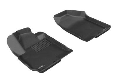 3D MAXpider - MAXpider L1KA00811509 Kagu Floor Mat Front Black for KIA Soul